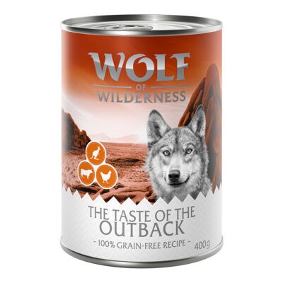 24x400g Wolf of Wilderness Taste of Outback - csirke