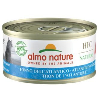 24x70g Almo Nature HFC atlanti tonhal nedves macskatáp - Kisállat kiegészítők webáruház - állateledelek
