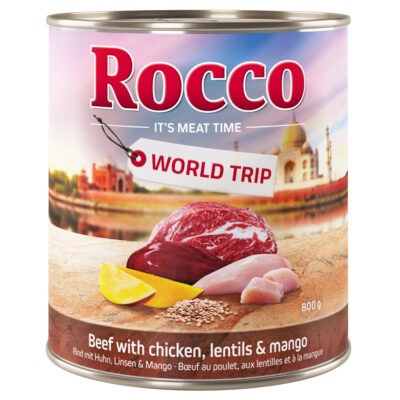 12x800g Rocco világkörüli út India nedves kutyatáp 10+2ingyen! - Kisállat kiegészítők webáruház - állateledelek