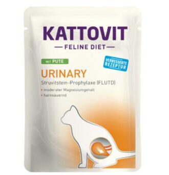 24x85g Kattovit Urinary pulyka tasakos nedves macskatáp - Kisállat kiegészítők webáruház - állateledelek