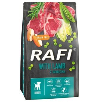 10kg Rafi Rafi Junior bárány száraz kutyatáp - Kisállat kiegészítők webáruház - állateledelek