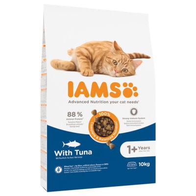10kg IAMS Advanced Nutrition Adult Cat tonhal száraz macskatáp - Kisállat kiegészítők webáruház - állateledelek