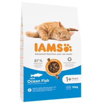 2x10kg Iams for Vitality száraz macskatáp- Adult tengeri hal - Kisállat kiegészítők webáruház - állateledelek