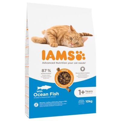 2x10kg IAMS Advanced Nutrition Adult Cat tengeri hal száraz macskatáp - Kisállat kiegészítők webáruház - állateledelek