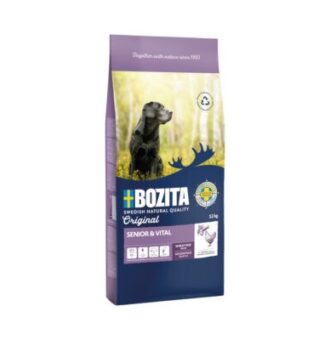 2x12kg Bozita Original Senior & Vital csirke száraz kutyatáp - Kisállat kiegészítők webáruház - állateledelek