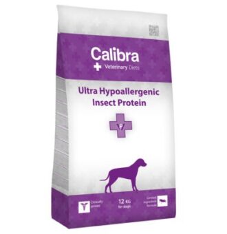 12kg Calibra Veterinary Diet Dog Ultra-Hypoallergenic Insect száraz kutyatáp - Kisállat kiegészítők webáruház - állateledelek