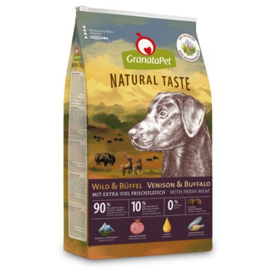 12kg GranataPet Natural Taste Trockenfutter vad & bivaly száraz kutyatáp - Kisállat kiegészítők webáruház - állateledelek