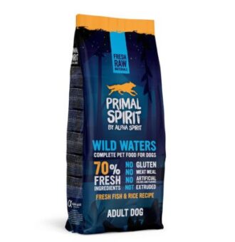 2x12kg Primal Spirit 70% Wild Waters száraz kutyatáp - Kisállat kiegészítők webáruház - állateledelek