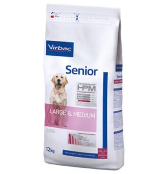 12kg Senior Large & Medium Virbac Veterinary HPM - Száraz kutyatáp - Kisállat kiegészítők webáruház - állateledelek