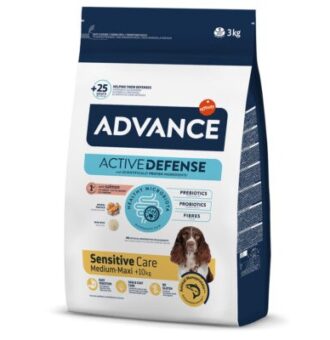 3kg Advance Sensitive Adult lazac &  rizs száraz kutyatáp - Kisállat kiegészítők webáruház - állateledelek