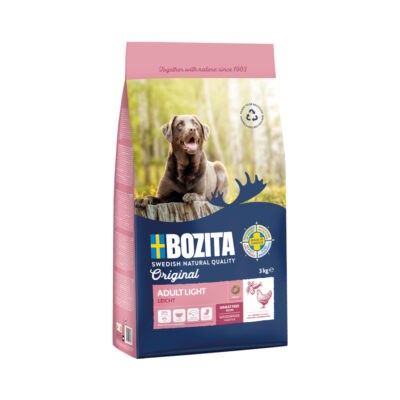 2x3kg Bozita Original Adult Light száraz kutyatáp - Kisállat kiegészítők webáruház - állateledelek
