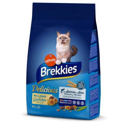 2x3kg Brekkies Feline Delicious hal száraz macskatáp - Kisállat kiegészítők webáruház - állateledelek