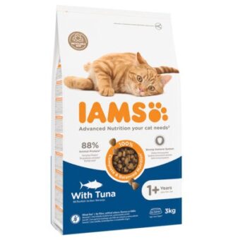 2x3kg IAMS Advanced Nutrition Adult Cat tonhal száraz macskatáp - Kisállat kiegészítők webáruház - állateledelek