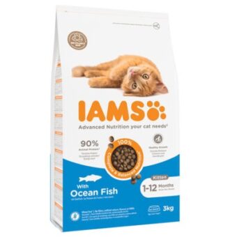 2x3kg IAMS for Vitality Kitten tengeri hal száraz macskatáp - Kisállat kiegészítők webáruház - állateledelek