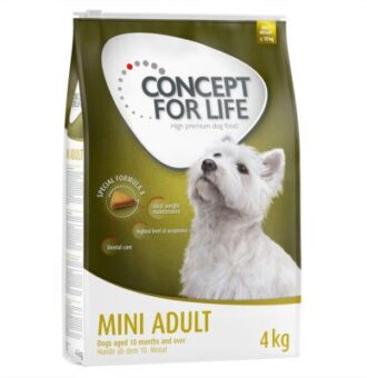 8kg Concept for Life Mini Adult száraz kutyatáp - Kisállat kiegészítők webáruház - állateledelek