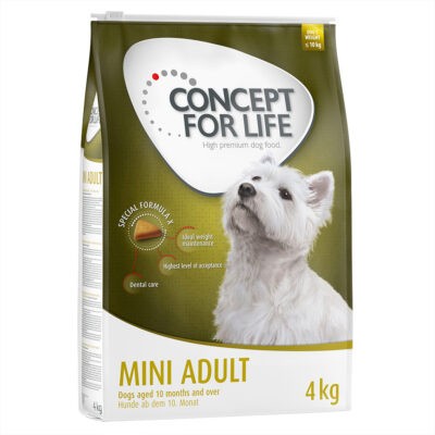 8kg Concept for Life Mini Adult száraz kutyatáp - Kisállat kiegészítők webáruház - állateledelek