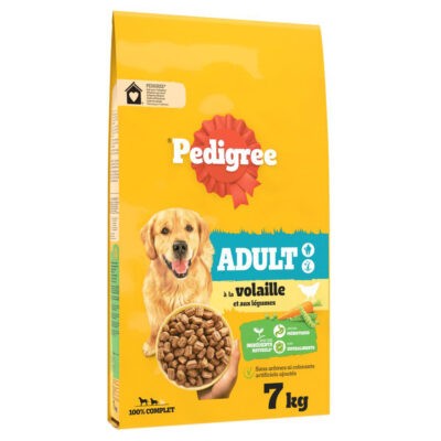 7kg Pedigree Adult szárnyas & zöldség száraz kutyatáp - Kisállat kiegészítők webáruház - állateledelek