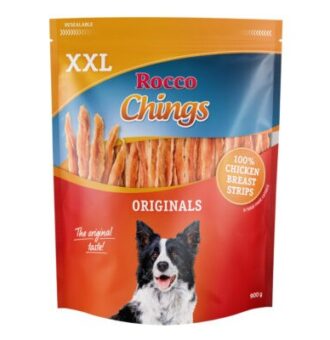 2x900g Rocco Chings csirkemell csíkok kutyasnack XXL csomagban - Kisállat kiegészítők webáruház - állateledelek
