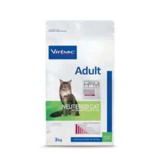 3kg Virbac Veterinary HPM felnőtt ivartalanított macska száraz macskaeledel - Kisállat kiegészítők webáruház - állateledelek