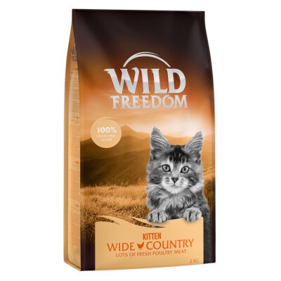 3x2kg Wild Freedom Kitten - szárnyas
