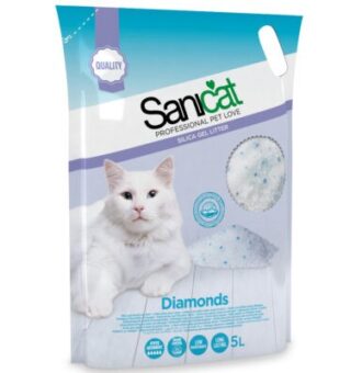 3x5l Sanicat Diamonds macskaalom - Kisállat kiegészítők webáruház - állateledelek