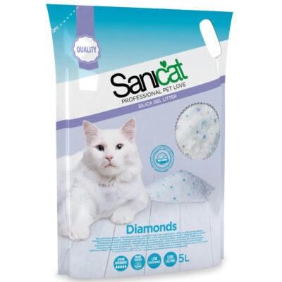 3x5l Sanicat Diamonds macskaalom - Kisállat kiegészítők webáruház - állateledelek