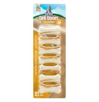 42 db à 5 cm Barkoo Deli Strong Bones csirke rágócsont kutyáknak - Kisállat kiegészítők webáruház - állateledelek
