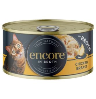 16x70g Encore Csirkemell konzerv nedves macskatáp - Kisállat kiegészítők webáruház - állateledelek