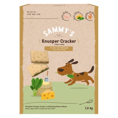 5x1kg Bosch Sammy's Knusper-Cracker kutyasnack - Kisállat kiegészítők webáruház - állateledelek