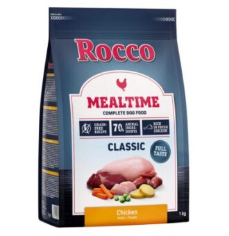 5x1kg Rocco Mealtime - csirke száraz kutyatáp - Kisállat kiegészítők webáruház - állateledelek