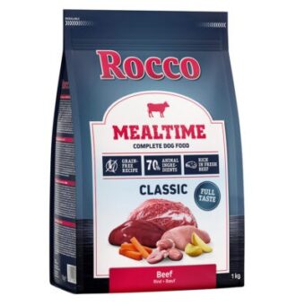 5x1kg Rocco Mealtime - marha száraz kutyatáp - Kisállat kiegészítők webáruház - állateledelek