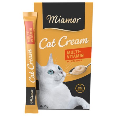 66x15g Miamor Cat Snack multivitamin krém macskasnack - Kisállat kiegészítők webáruház - állateledelek