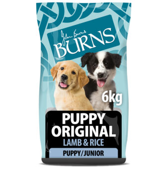 2x6kg Burns Puppy Original bárány & rizs száraz kutyatáp - Kisállat kiegészítők webáruház - állateledelek