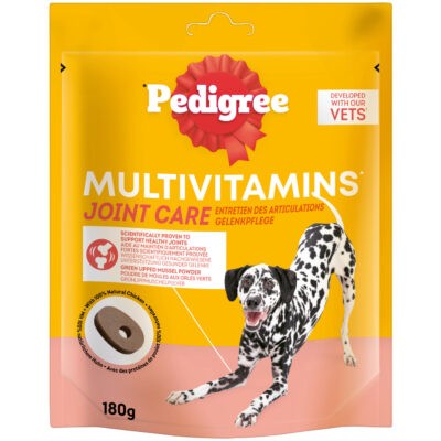 6x180g Pedigree multivitamin ízületápolás kutyasnack - Kisállat kiegészítők webáruház - állateledelek