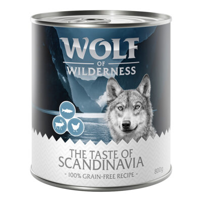 Wolf of Wilderness Taste of Scandinavia nedves kutyatáp - Kisállat kiegészítők webáruház - állateledelek