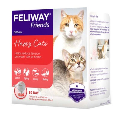 Feliway Friends párologtató szett macskáknak - Kisállat kiegészítők webáruház - állateledelek