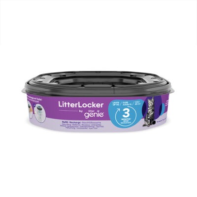 Kiegészítő tartozék: 3x utántöltő kazetta (szemetes NÉLKÜL) LitterLocker® by Litter Genie macskaalom-szemetehez - Kisállat kiegészítők webáruház - állateledelek
