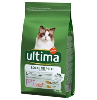 Ultima Cat Hairball pulyka & rizs - 4