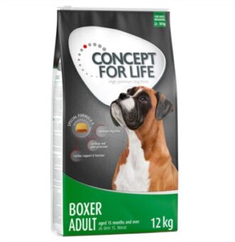 2x12kg Concept for Life Boxer Adult száraz kutyatáp - Kisállat kiegészítők webáruház - állateledelek