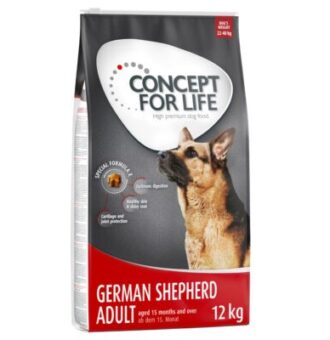 2x12kg Concept for Life  German Shepherd Adult száraz kutyatáp - Kisállat kiegészítők webáruház - állateledelek