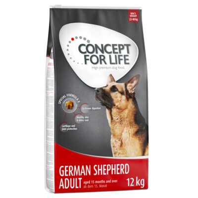 2x12kg Concept for Life  German Shepherd Adult száraz kutyatáp - Kisállat kiegészítők webáruház - állateledelek