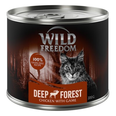 24x200g Wild Freedom Adult nedves macskatápvad & csirke - Kisállat kiegészítők webáruház - állateledelek