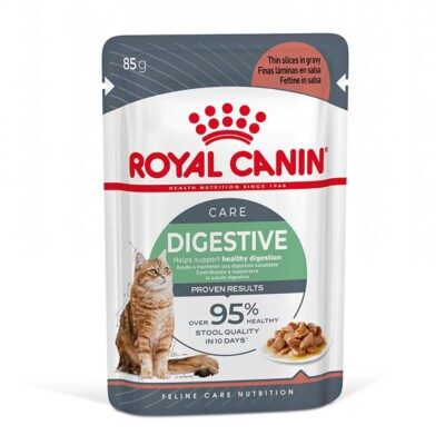 24x85g Royal Canin Digestive Care szószban nedves macskatáp - Kisállat kiegészítők webáruház - állateledelek