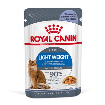 24x85g Royal Canin Light Weight Care aszpikban nedves macskatáp - Kisállat kiegészítők webáruház - állateledelek