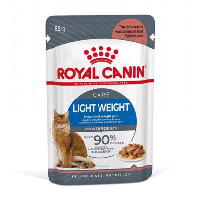 24x85g Royal Canin Light Weight Care szószban nedves macskatáp - Kisállat kiegészítők webáruház - állateledelek