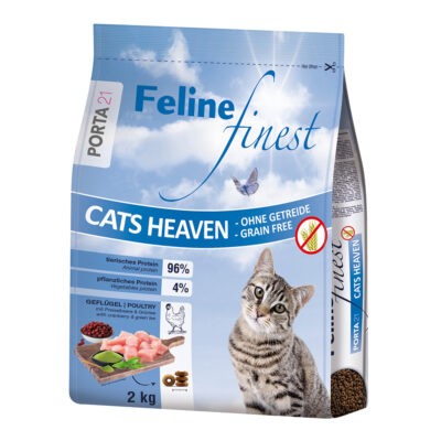 2kg Porta 21 Feline Finest Cats Heaven száraz macskatáp - Kisállat kiegészítők webáruház - állateledelek