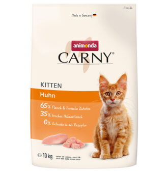 10kg animonda Carny Kitten csirke száraz macskatáp - Kisállat kiegészítők webáruház - állateledelek