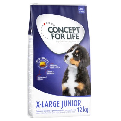 12kg Concept for Life X-Large Junior száraz kölyökkutyatáp - Kisállat kiegészítők webáruház - állateledelek