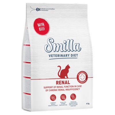 5x4kg Smilla Veterinary Diet Renal marha száraz macskatáp - Kisállat kiegészítők webáruház - állateledelek