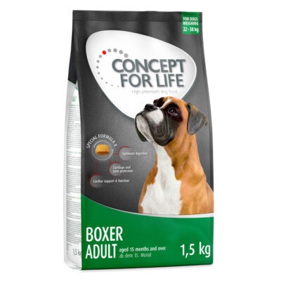6kg Concept for Life Boxer Adult száraz kutyatáp - Kisállat kiegészítők webáruház - állateledelek